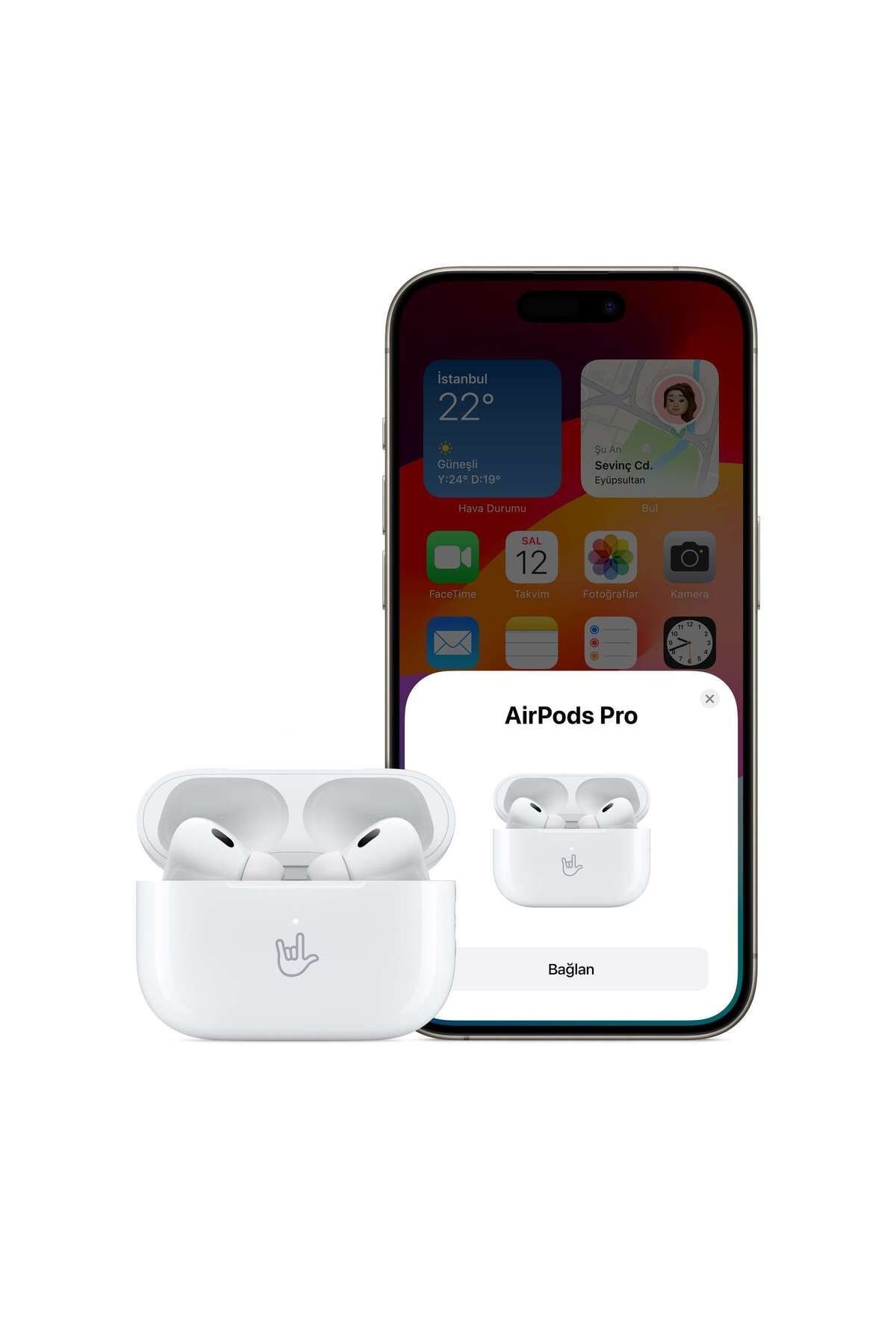 Apple Airpods Pro 2. Nesil Magsafe USB-C Kulaklıkiçi Kulaklık Apple Airpods Pro 2. Nesil Magsafe USB-C Kulaklıkiçi Kulaklık