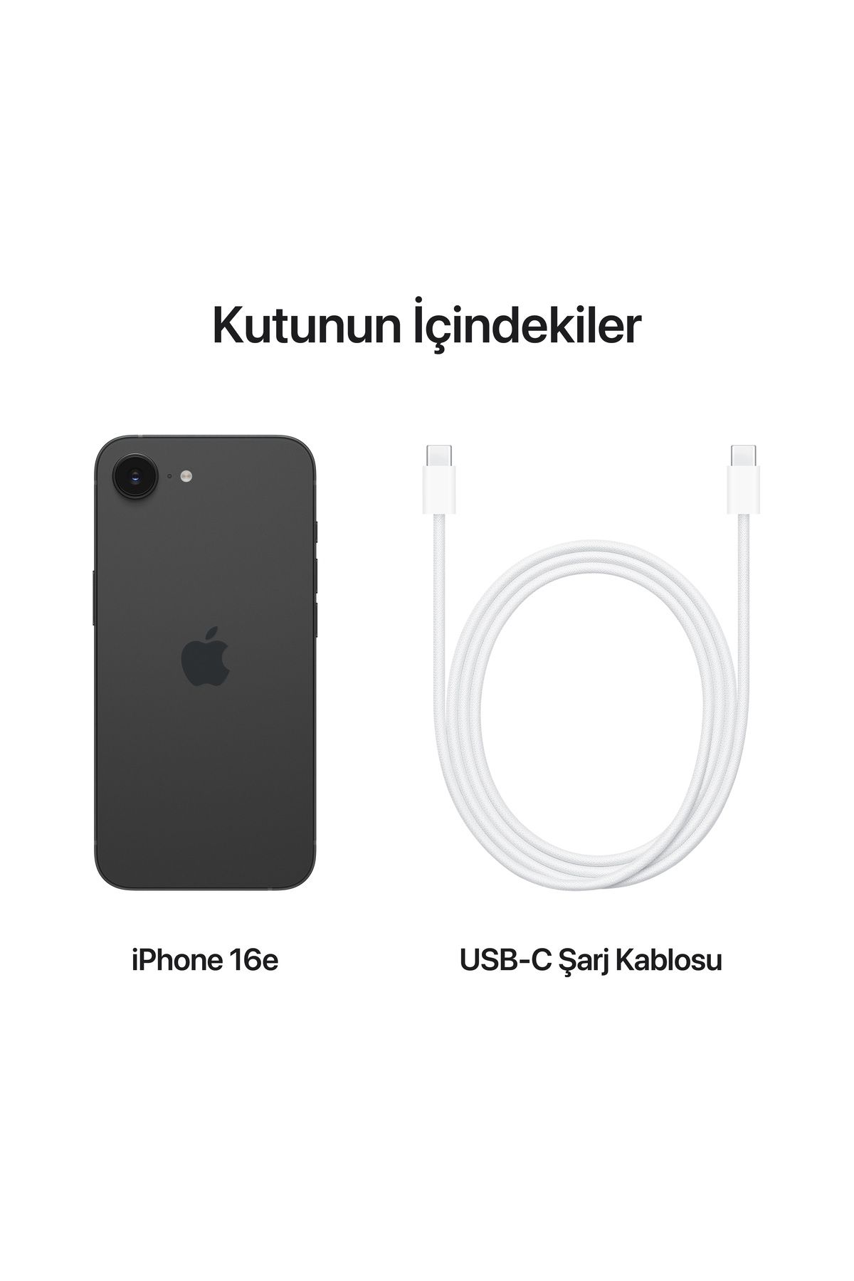 APPLE IPHONE 16e 128 GB MD1Q4TU/A BLACK APPLE IPHONE 16e 128 GB MD1Q4TU/A BLACK