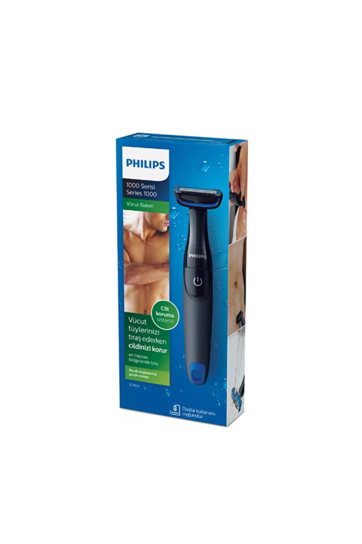 Philips 1000 Serisi Erkek Vücut Bakım Seti - BG1024/15 Philips 1000 Serisi Erkek Vücut Bakım Seti - BG1024/15