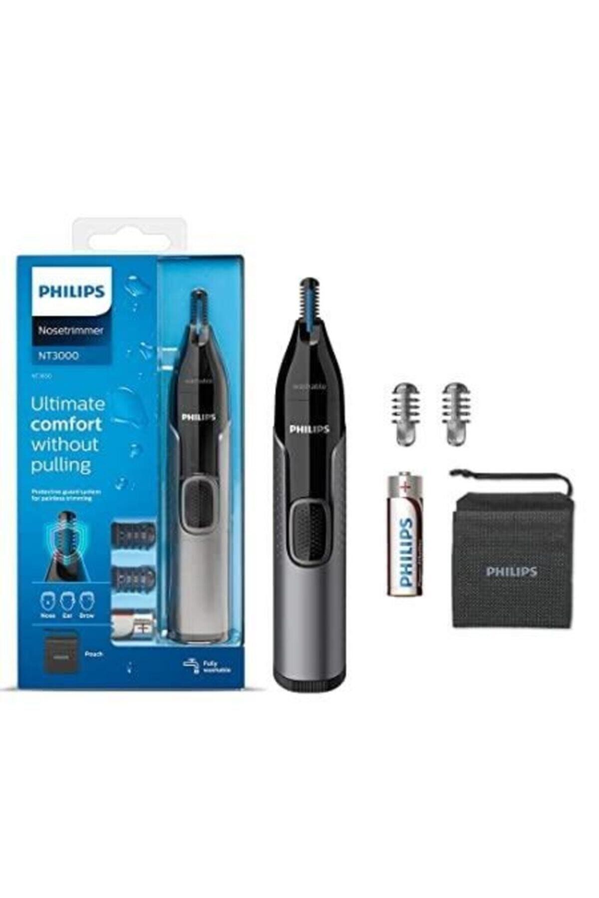 Philips 3000 Serisi Kaş, Burun ve Kulak Kılı Düzeltici - NT3650/16 Philips 3000 Serisi Kaş, Burun ve Kulak Kılı Düzeltici - NT3650/16